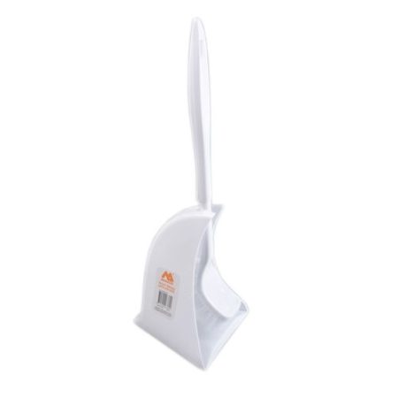White Toilet Brush Set